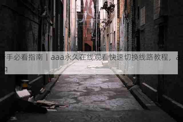 新手必看指南|aaa永久在线观看快速切换线路教程,aaaq