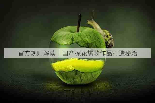 官方规则解读｜国产探花爆款作品打造秘籍